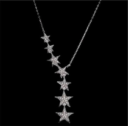 “Sternenzauber: Sieben-Sterne-Halskette”