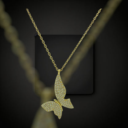 Halskette Frauen Schmetterling