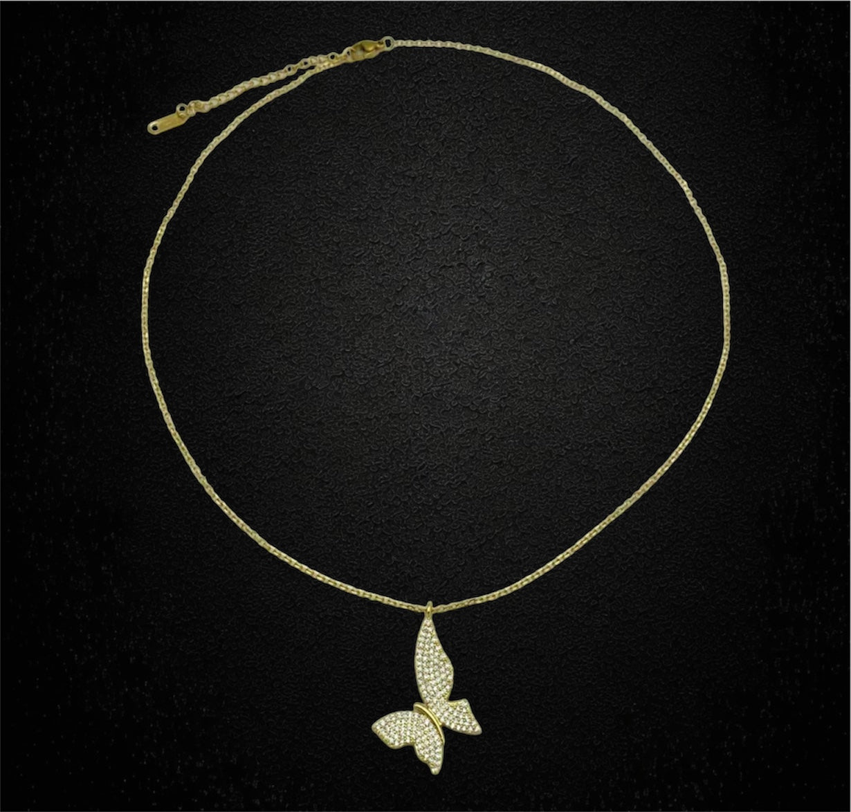 Halskette Frauen Schmetterling