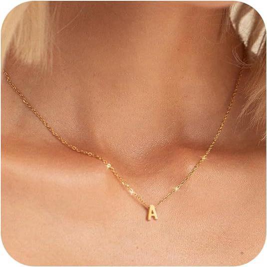 18K vergoldete Buchstaben-Halskette – Dein persönliches Accessoire für jeden Tag