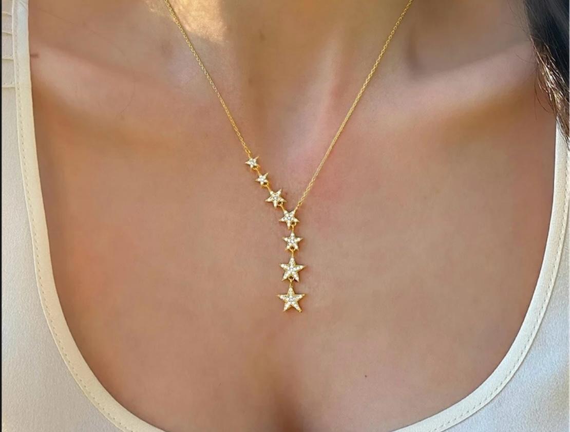 “Sternenzauber: Sieben-Sterne-Halskette”